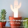 thumbnail image 3 of Maceta con Proyecciones de Luz - Plástico, 7 Accesorios, para Jardín Conmemorativo, Decoración Nocturna Única, 3 of 7