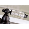 thumbnail image 3 of Kingston Brass KB1495WLL Wilshire Two-Handle Bar Faucet, Oil Rubbed Bronze, 3 of 4