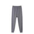 thumbnail image 2 of ATOGUTA Boys Girls Pajama Pants Soft Sleepwear Casual Loose Lounge Bottoms Gray, Size 8-13, 2 of 3