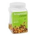 thumbnail image 2 of Snapware 1098537 11.1 Cup Square-Grip Medium Canister, 2 of 5