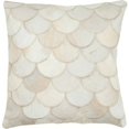 thumbnail image 3 of SAFAVIEH Elita Geometric Pillow, 18" x 18", Multi/Cream, Set of 2, 3 of 4