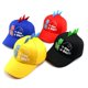 thumbnail image 2 of Doitbest-gorra de béisbol con estampado de dinosaurio para niño y niña, gorro de béisbol con estampado de dinosaurio de dibujos animados, malla Snapback, estilo Hip Hop, para 2 a 8 años Fivean unisex, 2 of 2