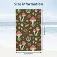 thumbnail image 4 of Mushrooms Large Beach Towel - Plush Thick Cotton Pool Towel, Adult Beach Towels, 4 of 16