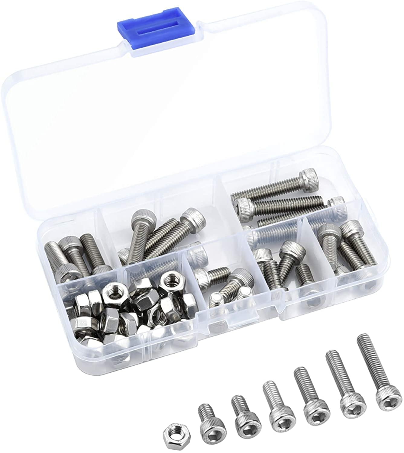 Heart move low price M6*8/10/12/14/16/18/2080mm Allen Hex Countersunk Head Screw Hexagon Bolts