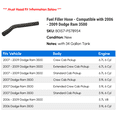 thumbnail image 2 of Fuel Filler Hose - Compatible with 2006 - 2009 Dodge Ram 3500 - Spectra Premium, 2 of 2