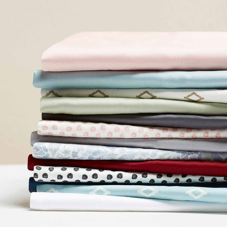 Better Homes & Gardens 300 Thread Count Wrinkle Resistant Standard Pillowcases, 2 (Best Pillowcase To Prevent Wrinkles)
