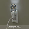 thumbnail image 4 of Naloa Flowers Butterfly Night Lights Plug into Wall, Dusk to Dawn Sensor Warm White Led Night Light 0.5W, Nightlight suit for Adults, Bedroom, Bathroom, Hallway, Kitchen, 4 of 5