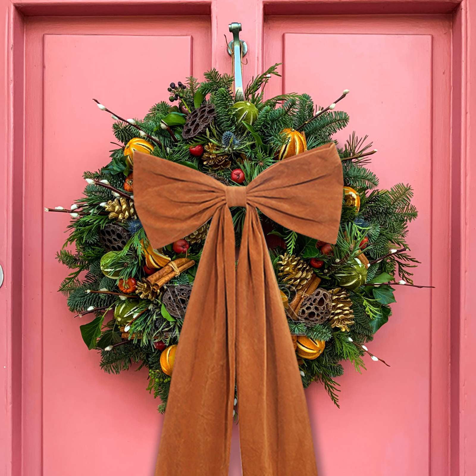 Christmas Tree Topper Bow - 20 x 70" Extra Large Velvet Bows with Long Streamers for Xmas Tree, Wreath, Wall, Holiday Home Decor, Wedding & Party Supplies