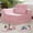 35.4" Pink One-Side Chair Bed, variant on Jakoola 4-in-1 2-Seater Modular Loveseat Sofa Bed, Foldable Chair Bed, Convertible Floor Couch for Seating and Sleeping in Living Room Guest Room and Small Spaces, Dark Gray