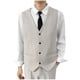 thumbnail image 2 of pstuiky Camiseta sin mangas para hombre, Traje de bolsillo de color liso con solapa y sin mangas para hombre Camisas para hombres xxxl, 2 of 7