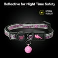 thumbnail image 5 of Doco DCAT011-03 Reflective Cat Collar with Safety Buckle, Red, 5 of 6