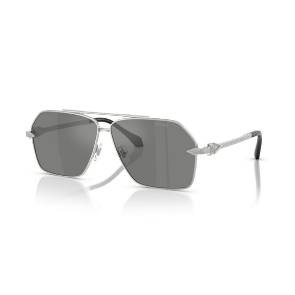 Versace Sunglasses VE2284 1000/6G 63mm Silver / Grey Mirror Silver Lens