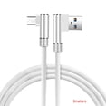 thumbnail image 2 of Línea de datos tejida de nailon con codo doble de 1/2/3 metros para Android USB 3.0 Cable de datos de teléfono Cable de repuesto Sweethay DZ4347-12, 2 of 2