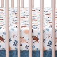 thumbnail image 3 of Lambs & Ivy Lion King Adventure Juego de Cama de 3 Piezas, Color Azul, 3 of 8