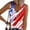 B280 Multicolor short sleeve shirts for women clearance under $5, variant on Women Tops under $5! Cagogo American Flag Tank Tops for Women 4th of July Shirts Sleeveless Scoop Neck Button T-Shirt Stars Stripes Independence Day Patriotic Graphic Tees Blouses