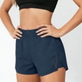 thumbnail image 4 of Aimik Solid Athletic Shorts for Women High Waist Stretchy Waist Sport Shorts with Pockets and Drawstring Summer Casual Shorts, 4 of 6