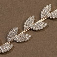 thumbnail image 3 of Nvzi Horquillas para el pelo de boda con flores para novias, peinetas con perlas de cristal, pinzas para el pelo, tocado, accesorios para el pelo de boda dorados, joyas - doradas, 3 of 5