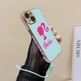 thumbnail image 1 of Funda de teléfono de muñeca de Disney para iphone 14, 13, 12, 11 Pro Max, X, XR MAX, 7, 8 Plus, Barbies, cubierta chapada brillante, Protector de silicona Fivean unisex, 1 of 2