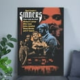 thumbnail image 4 of Movie Poster - Sinners 2025 Vampire Horror Movie - Vintage Style - Size 24''x36'' - Postora, 4 of 5