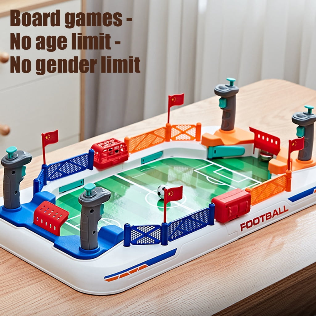 Miiottaa Children Tabletop Foosball Game Set 2 Player Competitive Learning Activity Toy