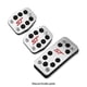 thumbnail image 3 of Sidaley 3 piezas de pedales de coche Focus Ford Focus Ford para Ford para Ford Focus 2 Ford Focus 2 cubiertas de pedales deportivos Vehículos, repuestos y accesorios Mis, 3 of 6