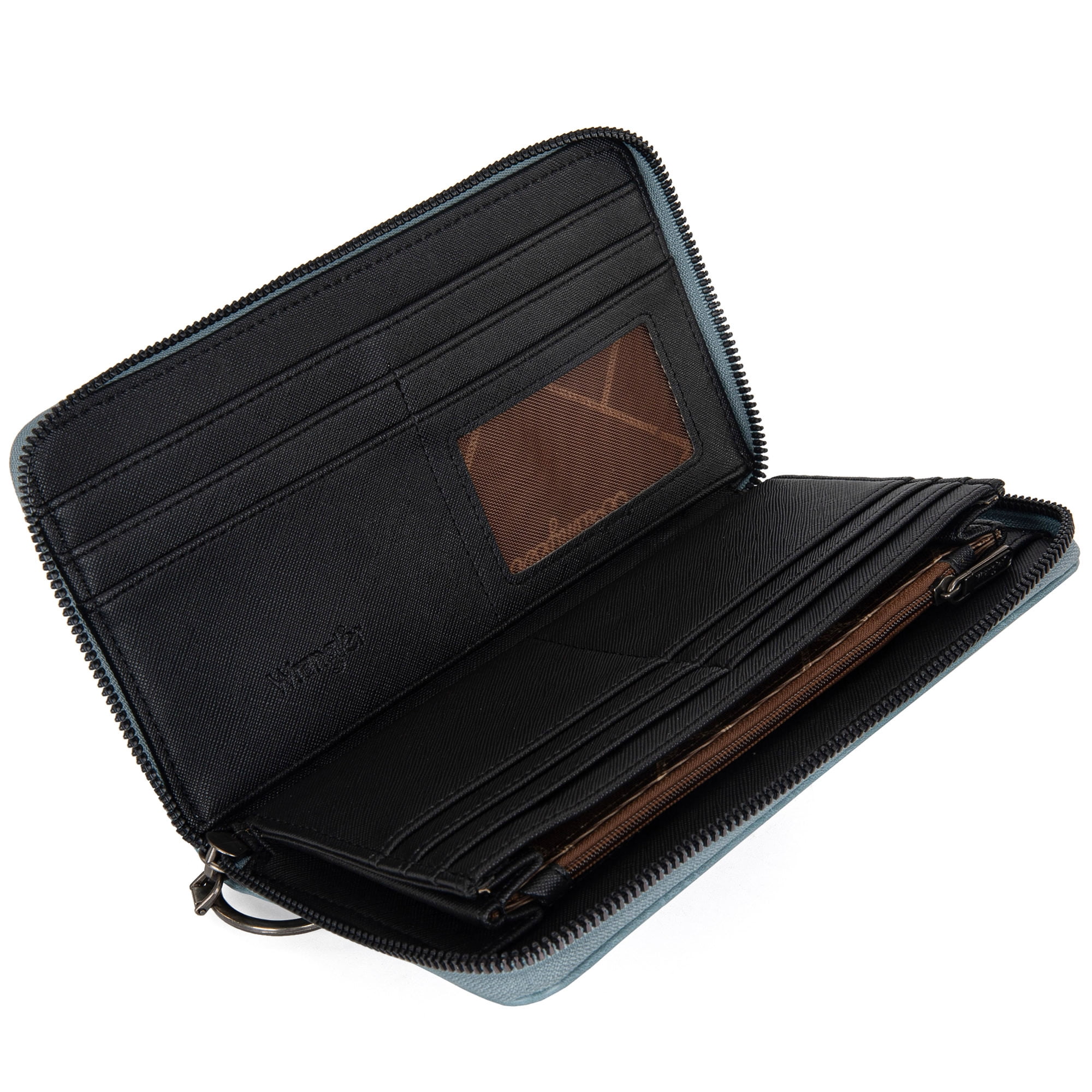 Wrangler Womens Wallet Wristlet Long Purse Designer Clutch Large