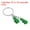 Deep Green, variant on Boxing Keychain, Mini Cute Boxing Gloves Key Chain Sport Pendant Key Rings Bag Backpack Decor Black