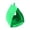 Green, variant on Hut Shaped Hanging Bird Feeder Weatherproof Wild Bird Feeder With Hook Open Design For Garden Balcony(Pink-13.5Cm)