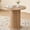 Natural, variant on 31.5" Round Dining Table for 2, Modern Small Pedestal Kitchen Table, Space Saving, for Apartment Dining Living Room