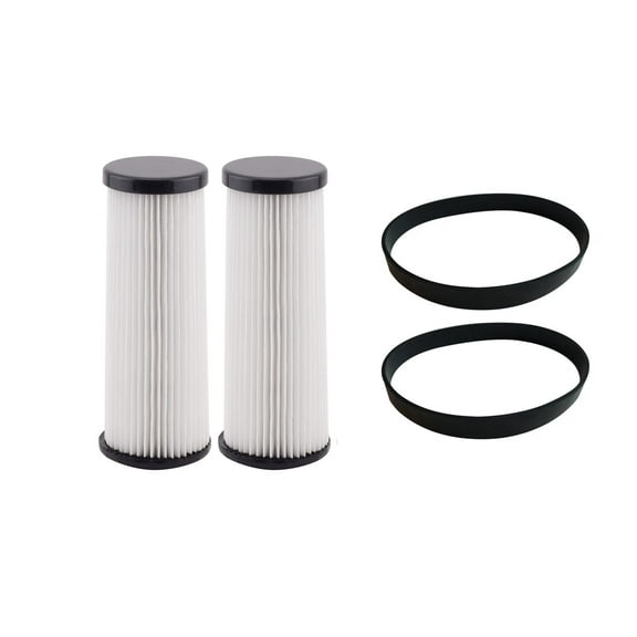 2 Dirt Devil F1 F-1 Filters   2 Dirt Devil 4/5 Belts.  Dirt Devil Feather Lite Upright Vacuum, Parts# 2JC0280000, 3-JC0280-000
