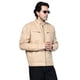 thumbnail image 1 of Chaqueta Leather Color Canela Contemporánea para Hombre., 1 of 7