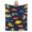50x40, variant on Colorful Tropical Fish Pattern on Deep Navy Ocean Background Summer Coastal Blanket for Couch Bed Beach House Decor 50x40