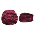 thumbnail image 4 of Funda para silla de computadora, funda para silla de oficina, dividida, extraíble, protectora, a prueba de polvo rojo oscuro, 4 of 9