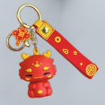 thumbnail image 2 of Tachiuwa 2024 Chinese Dragon New Year Keychain Car Keychains for Handbag Men Backpack D, 2 of 9