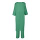 thumbnail image 4 of Top De Manga Larga + Pantalones Camisas de mujer + Pantalones de pierna ancha Casual Algodón Lino Dama Chándal 2 piezas Traje de ropa Ygjytge Verde S para Mujer, 4 of 9