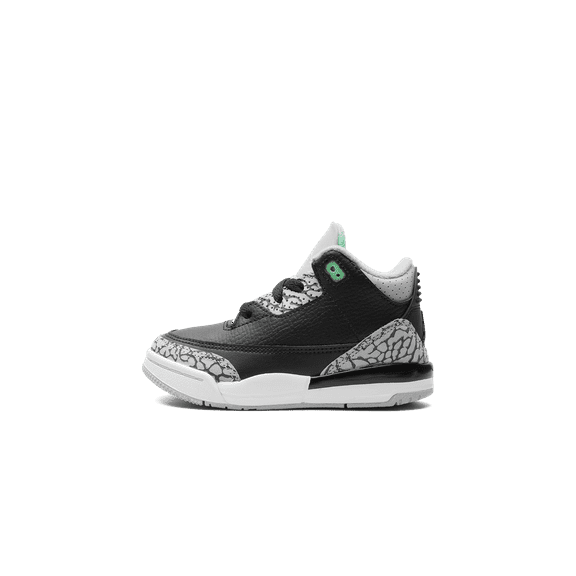 Jordan TODDLER Air Jordan 3 TD "Green Glow" DM0968 031 from Stadium Goods