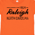 thumbnail image 4 of Inktastic From Raleigh North Carolina in Black Distressed Text Boys or Girls Toddler T-Shirt, 4 of 5