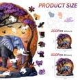 thumbnail image 2 of Puzle de madera Quenisray Elephant Forest 500 piezas, 2 of 7
