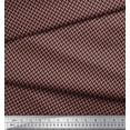 thumbnail image 3 of Soimoi Poly Georgette Fabric Herringbone Small Fabric Prints by Yard 52 Inch Wide, 3 of 3