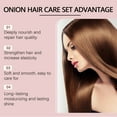 thumbnail image 4 of Onion, Biotin and Rosemary Shampoo and Treatment Set, Paraben Free, Silicone Free Shampoo and Treatment for All Hair Types Conditioner Hair Care, Hair Loss and Thinning Hair, Growth Shampoo, 4 of 16