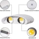 thumbnail image 4 of Aplique de pared Sincero 12 W 4 LED resistente al agua IP65 blanco cálido 2800 K, 4 of 5