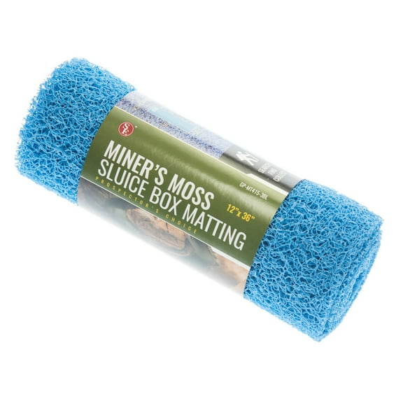 Miner's Moss | 12" x 36" | 10mm | Blue