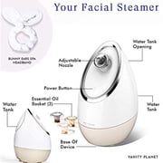 Vanity Planet Ionic Aira Facial Steamer 1 ea BEIGE