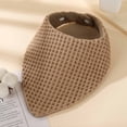 thumbnail image 2 of Zwiiyzr Baby Bandana Cotton Drooling Bibs Soft Infant Bib Adjustable Snaps Saliva Towels for Toddler 0-36 Months Coffee, 2 of 4