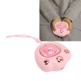 thumbnail image 3 of Calentador de Mano Eléctrico, Práctica Forma de Patada de Gato Portátil de Gato Calentador de Mano delicado Rosa Lindo para Acampar, 3 of 7