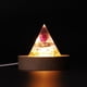 thumbnail image 1 of Energía cristalina Pyramid Sculpture Mould Recolección de riqueza Prosperidad Meditación Curación Gema Suprupos de adornos, 1 of 9