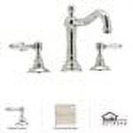 Rohl Country Bath Acqui A1409-2 Widespread Bathroom Faucet with Drain