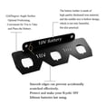 thumbnail image 3 of Battery Holder, Wrought Iron 18V Battery Storage, 18V Battery Holder , Mount Wall Rack with 4 Slot for 18V Batteries, 3 of 5