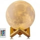 thumbnail image 1 of Lámpara de luna YONGSHENG Luz de noche de luna Impresión 3D 16 colores CON soporte Y CONTROL REMOTO recargable por USB, 1 of 5