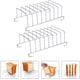 thumbnail image 4 of Juego de 2 rejillas para tostadas de acero inoxidable, rejilla para tostadas, rejilla de enfriamiento de acero inoxidable de 8 piezas para el hogar, cocina, panadería Sincero Electrónica, 4 of 5